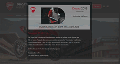 Desktop Screenshot of ducatihamburg.de